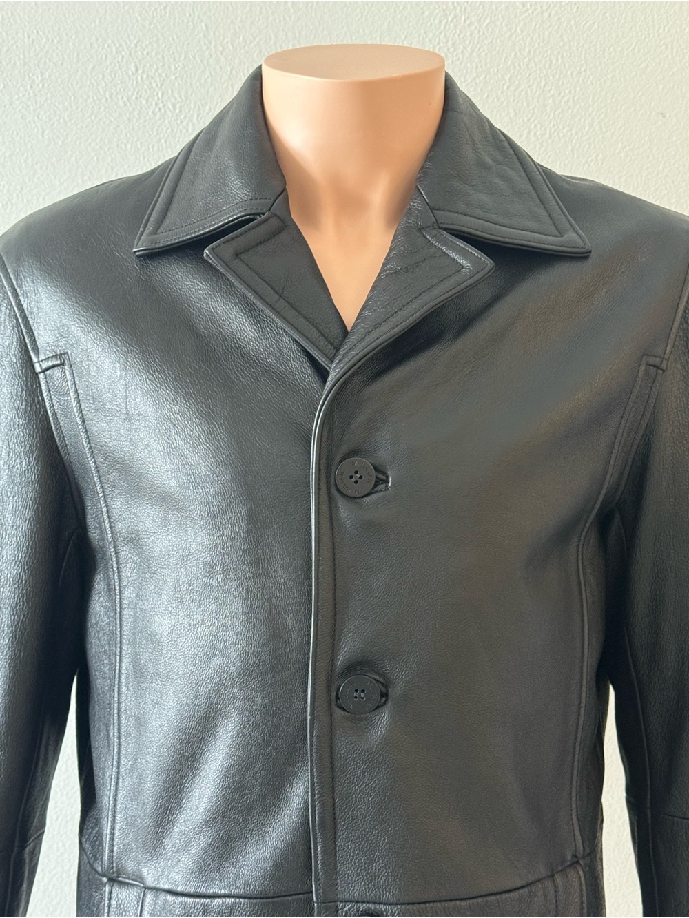 ✨ Wilsons Leather M. Julian Genuine Leather Car Coat Men’s M Thinsulate